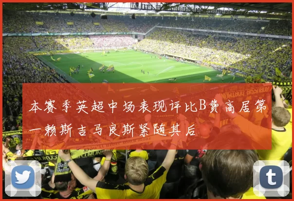 本赛季英超中场表现评比B费高居第一赖斯吉马良斯紧随其后