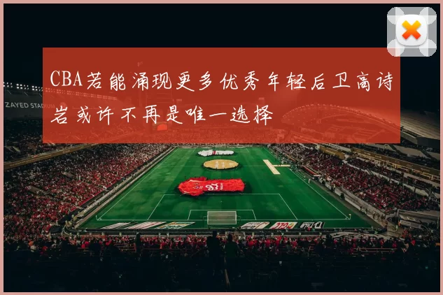 CBA若能涌现更多优秀年轻后卫高诗岩或许不再是唯一选择